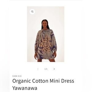 FARM Rio Yawanawa Vanahu Mini Dress